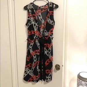 Low V neck dress size Large